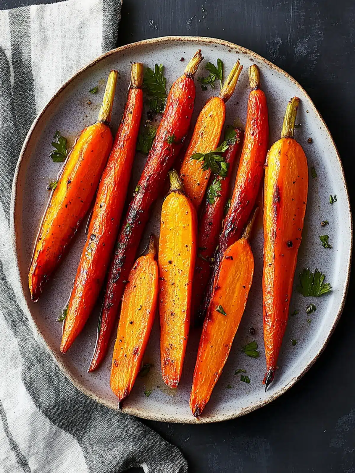 roasted carrots