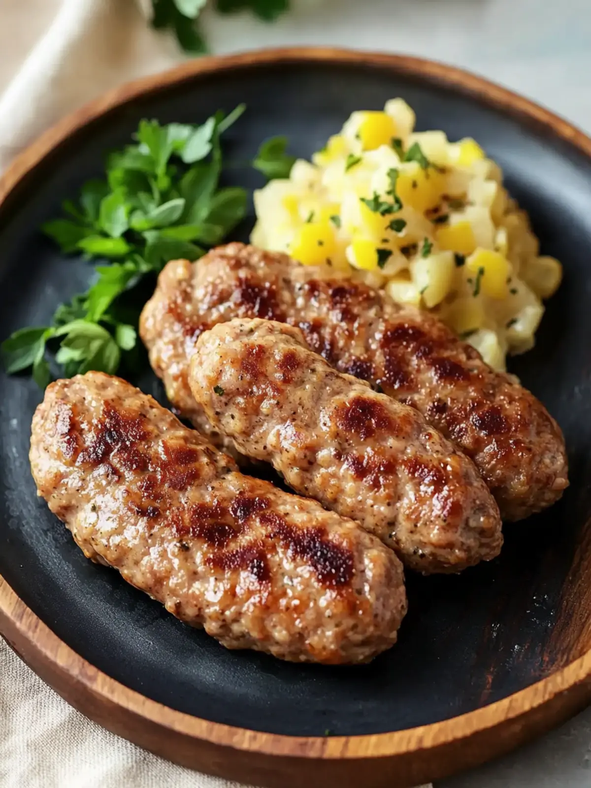 Tasty Ground Turkey Breakfast Sausage