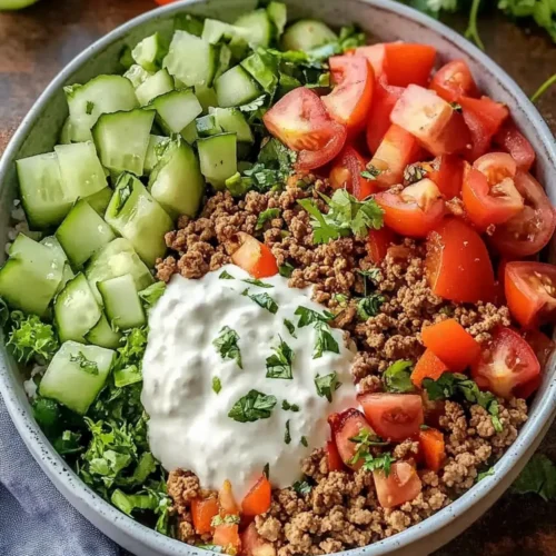 Mouthwatering Ground Turkey Bowls