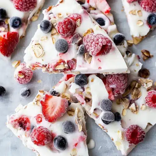 Frozen Yogurt Bark