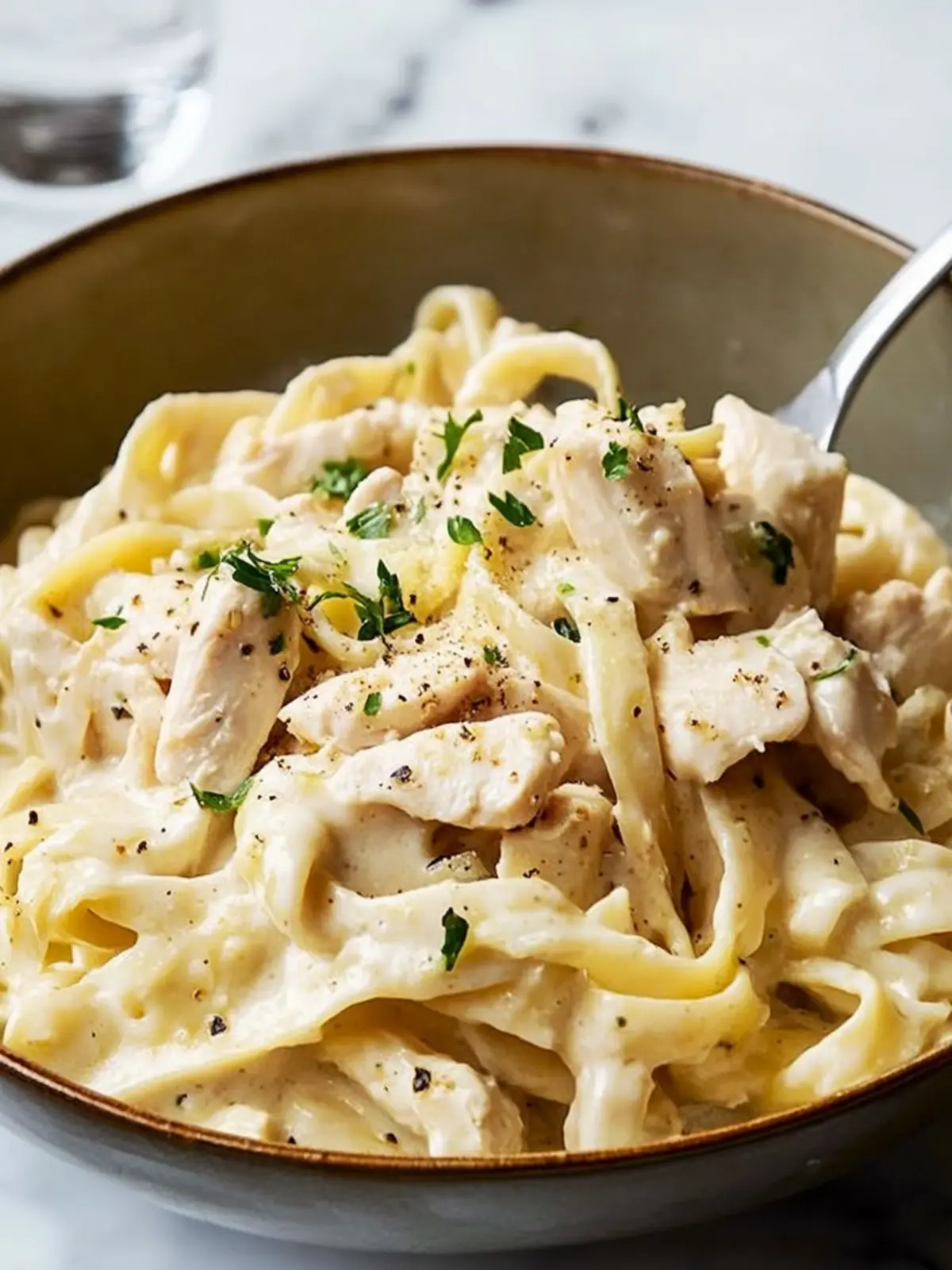 Slow-Cooker Chicken Alfredo