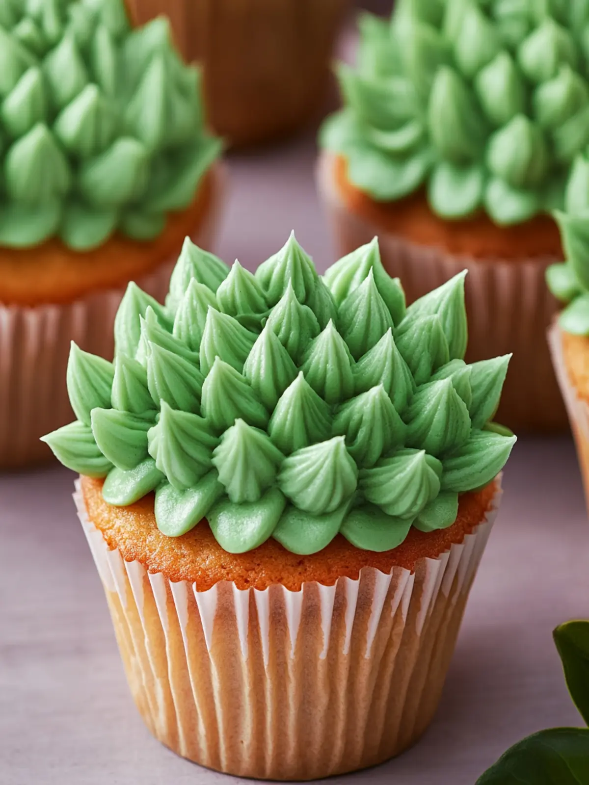 Succulent Cupcakes