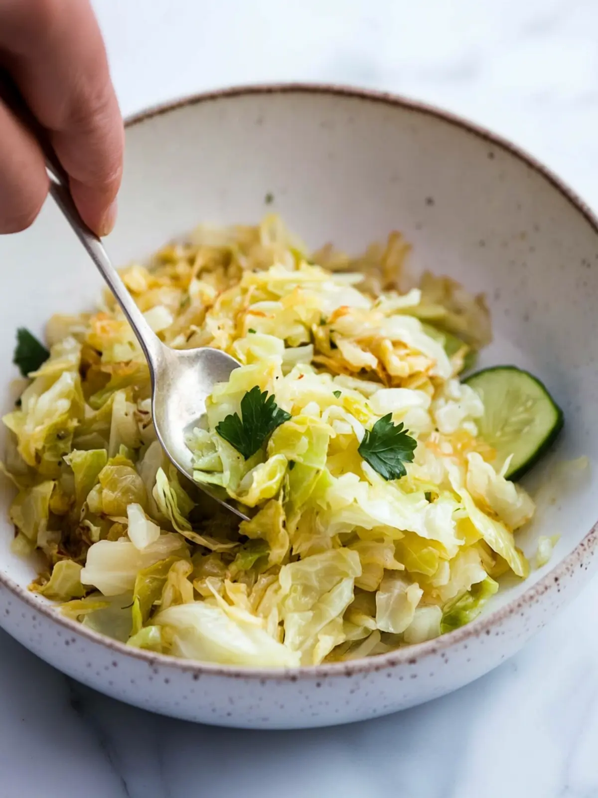 Garlic Sauteed Cabbage