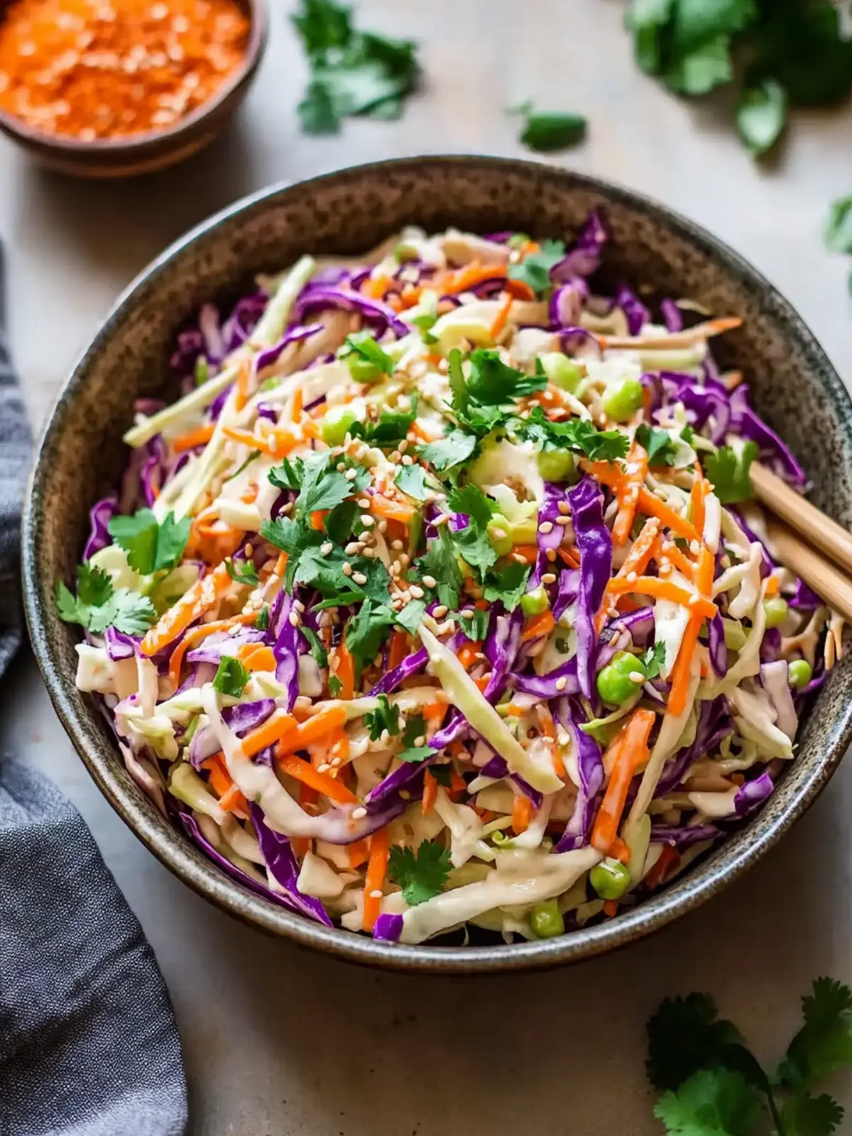 Ginger Asian Coleslaw Dressing