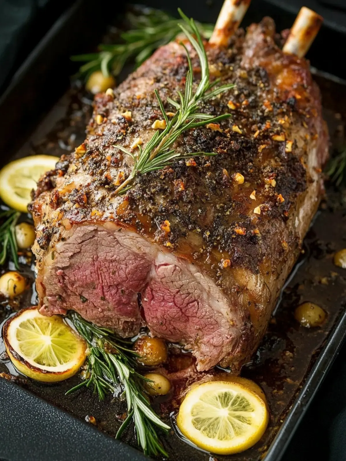 roasted leg of lamb recipe