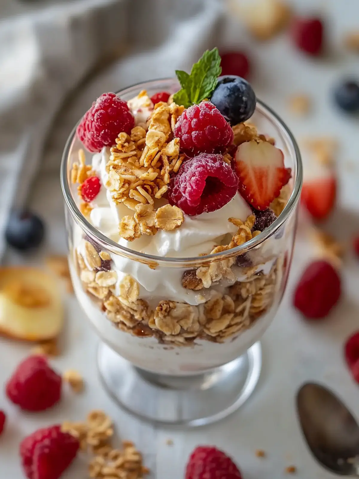 Tasty Greek Yogurt Parfait