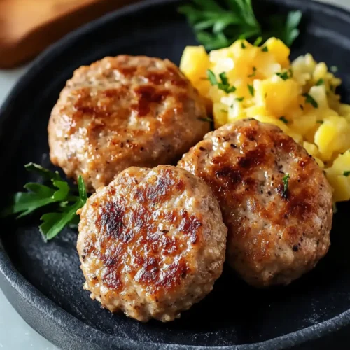 Tasty Ground Turkey Breakfast Sausage