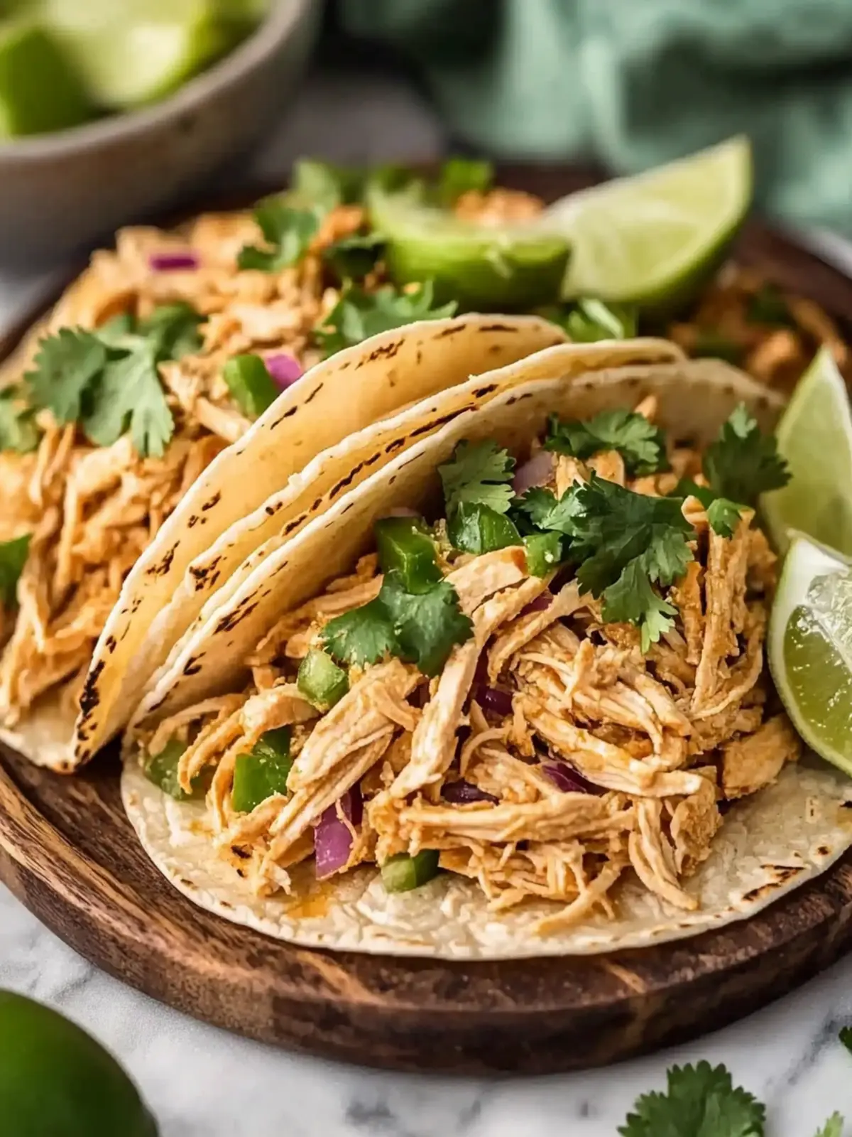 Best Healthy Crockpot Chicken Tacos