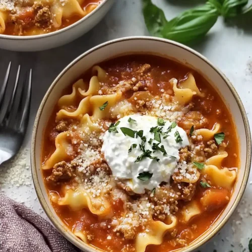 Cozy Instant Pot Lasagna Soup