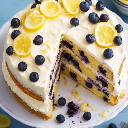 Lemon Blueberry Cake