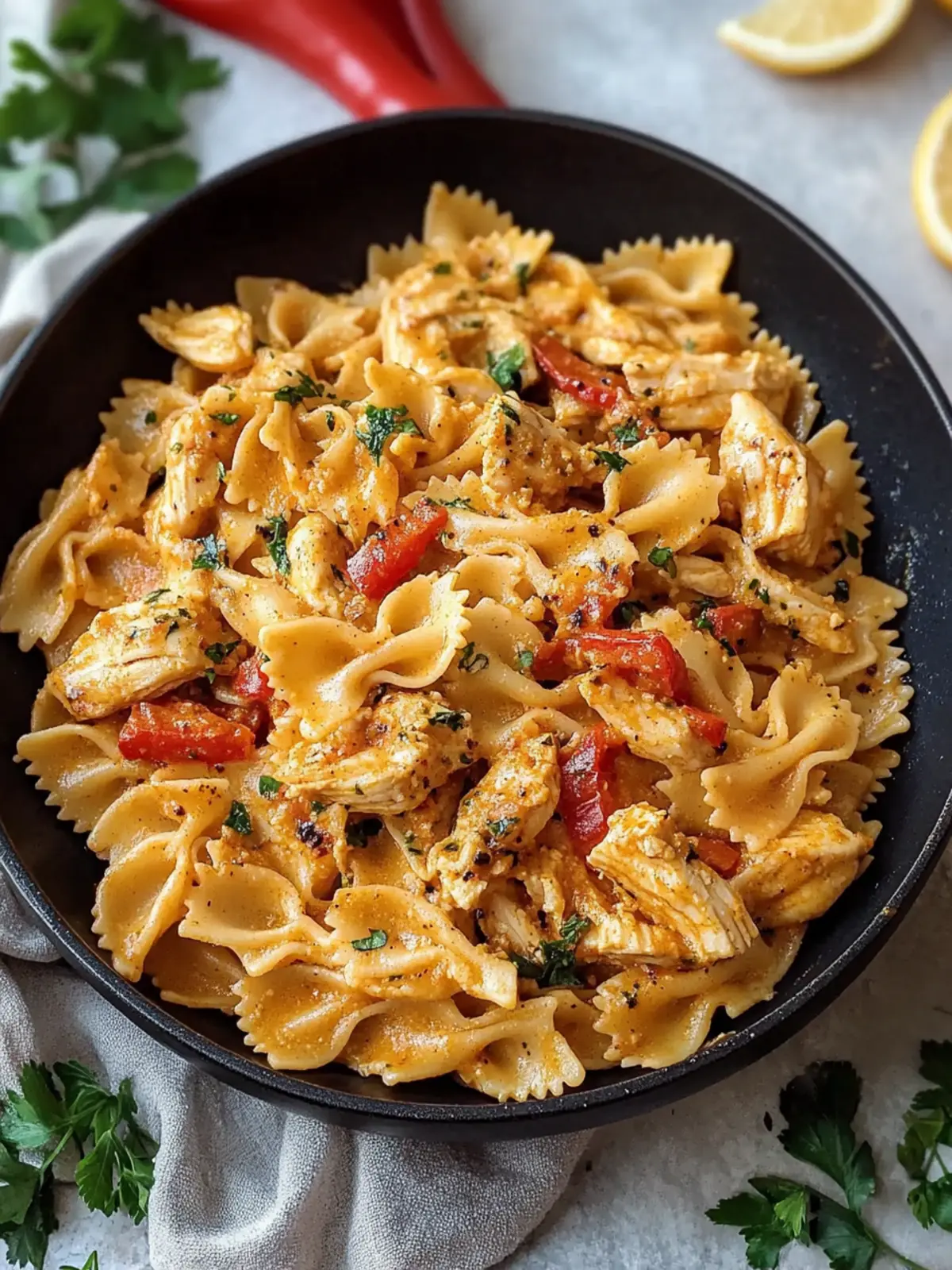 Cajun Chicken Pasta