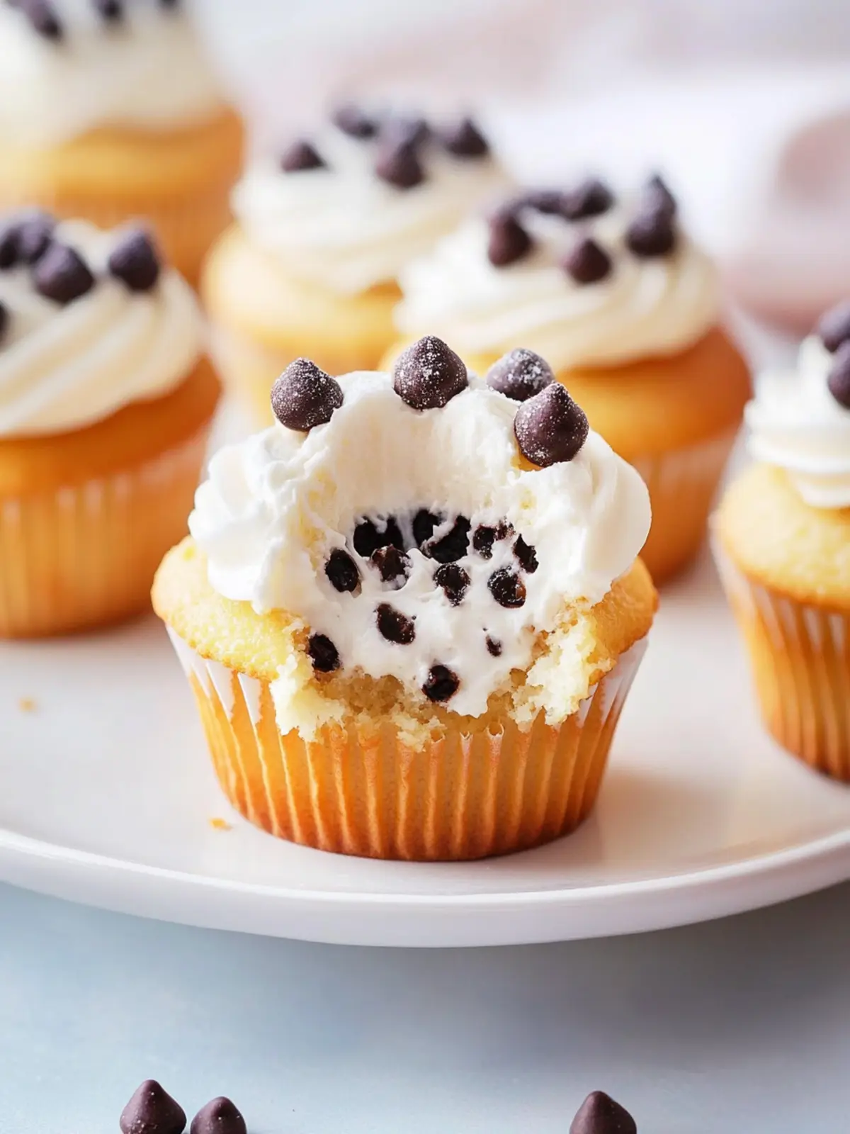 Cannoli Cupcakes