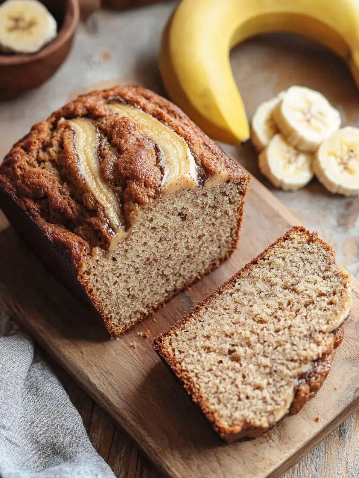 Cinnamon Swirl Banana Bread