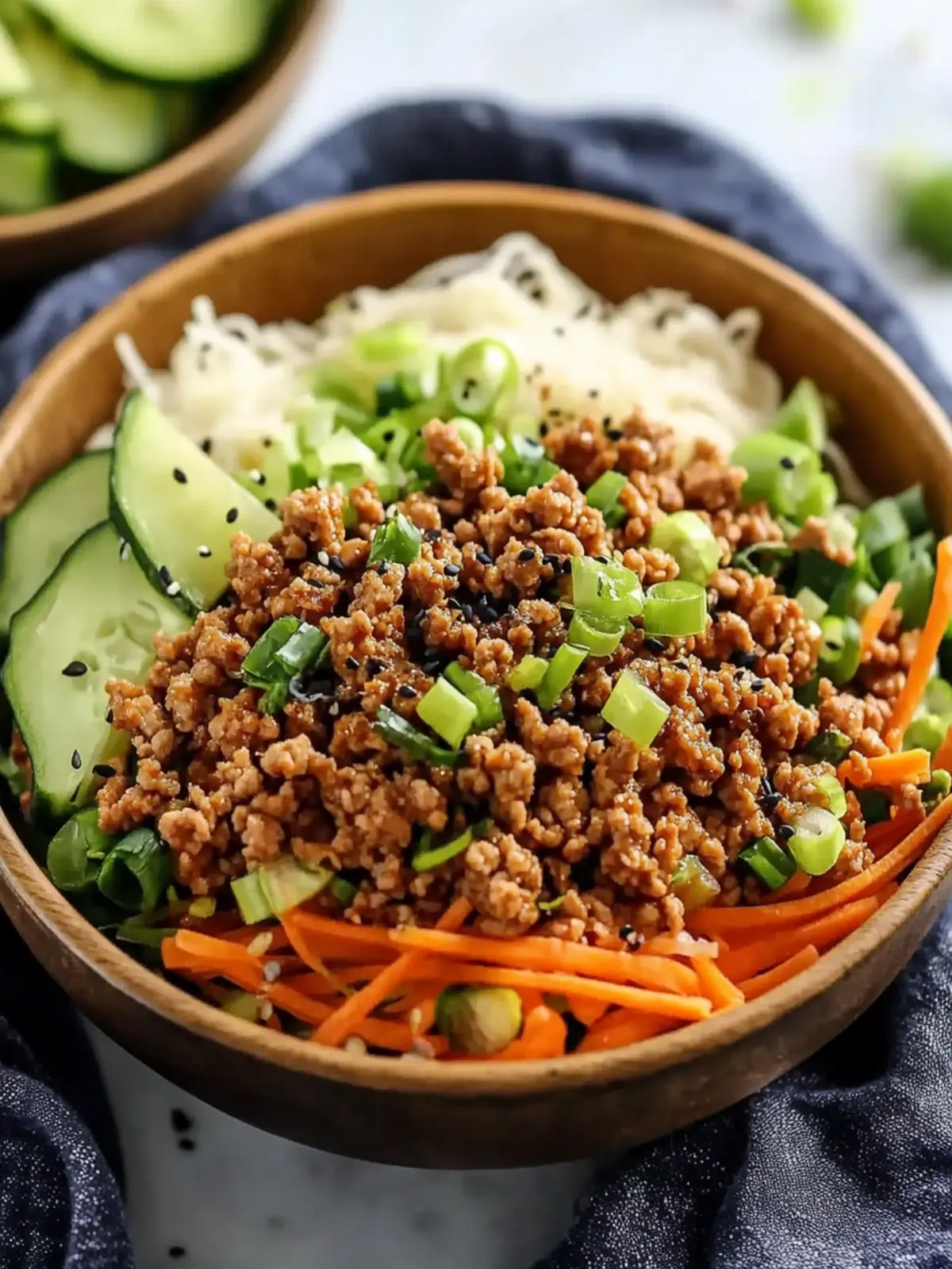Dairy-Free Ground Turkey Egg Roll in a Bowl