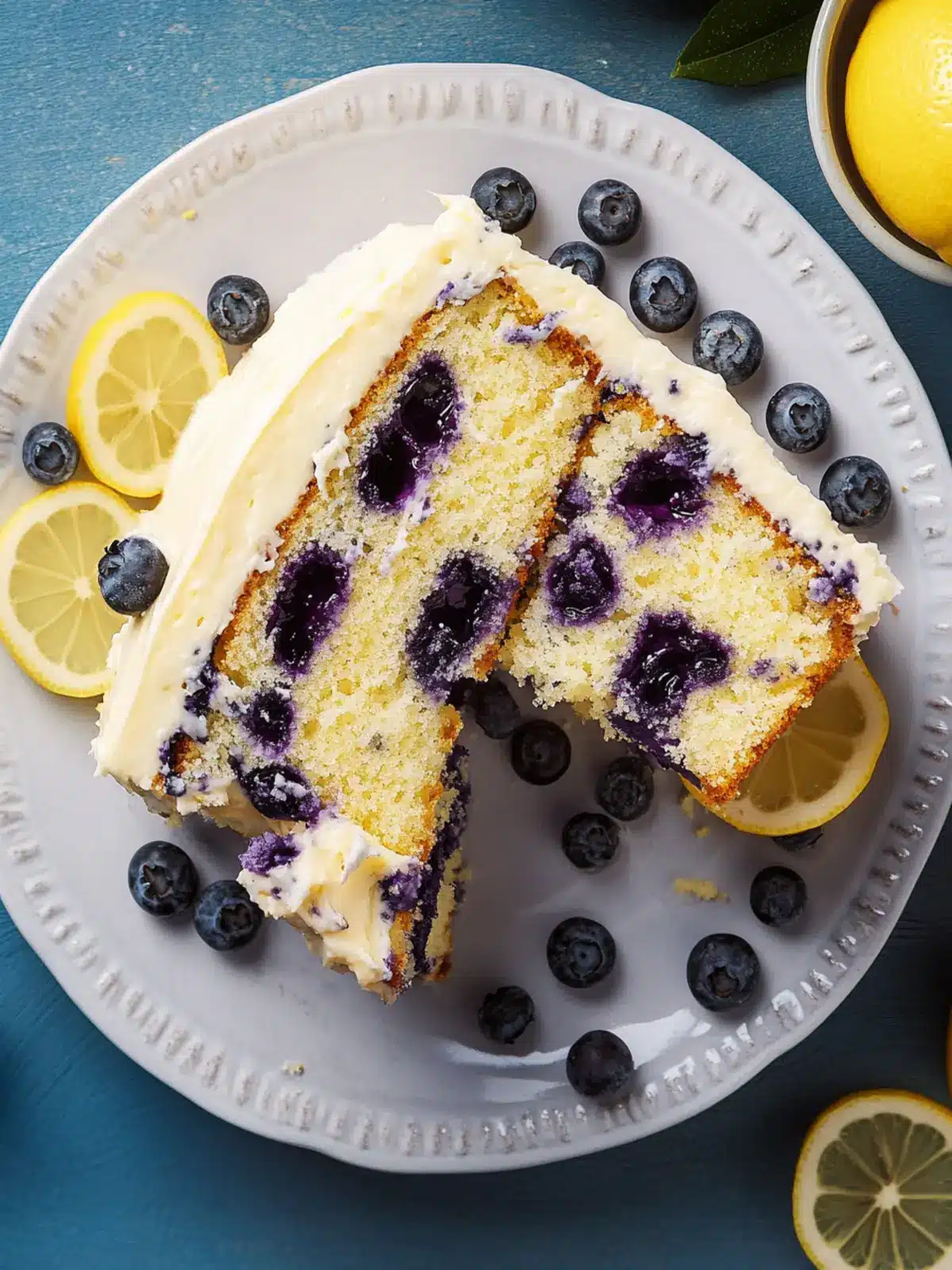 Lemon Blueberry Cake
