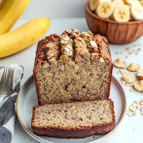 Gluten-Free Banana Bread (almond/oat flour)