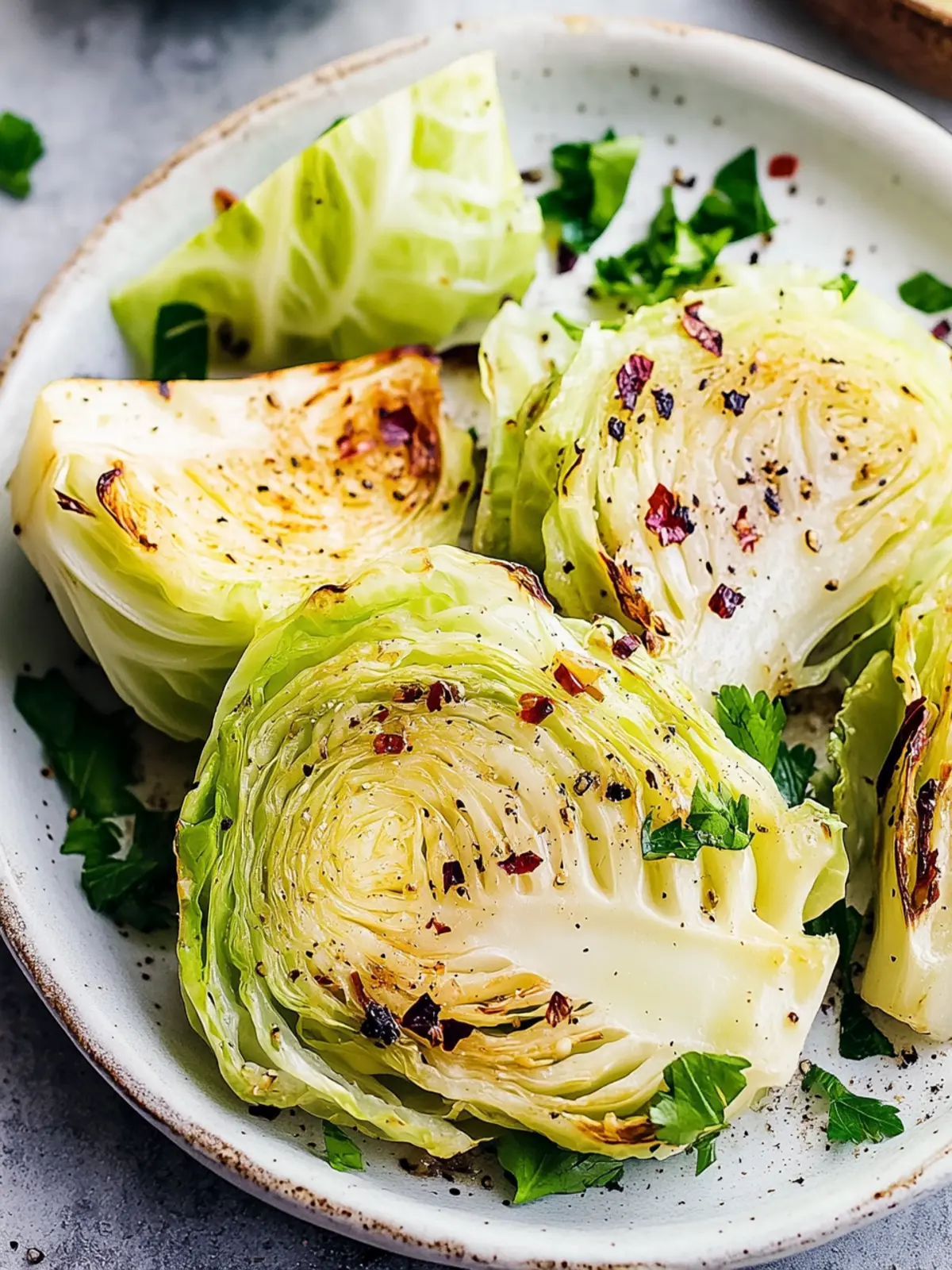 Air Fryer Cabbage