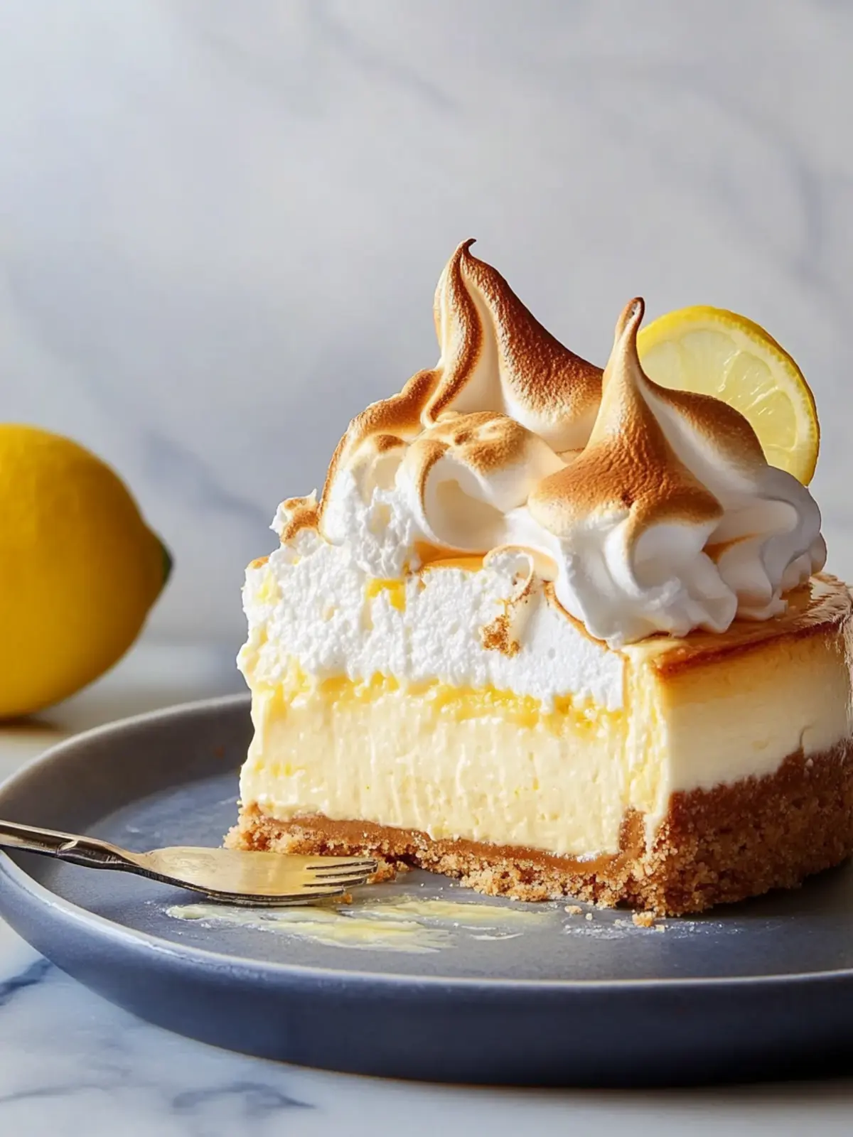 Lemon Meringue Cheesecake