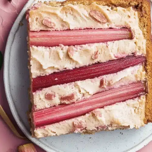 Rhubarb Cake
