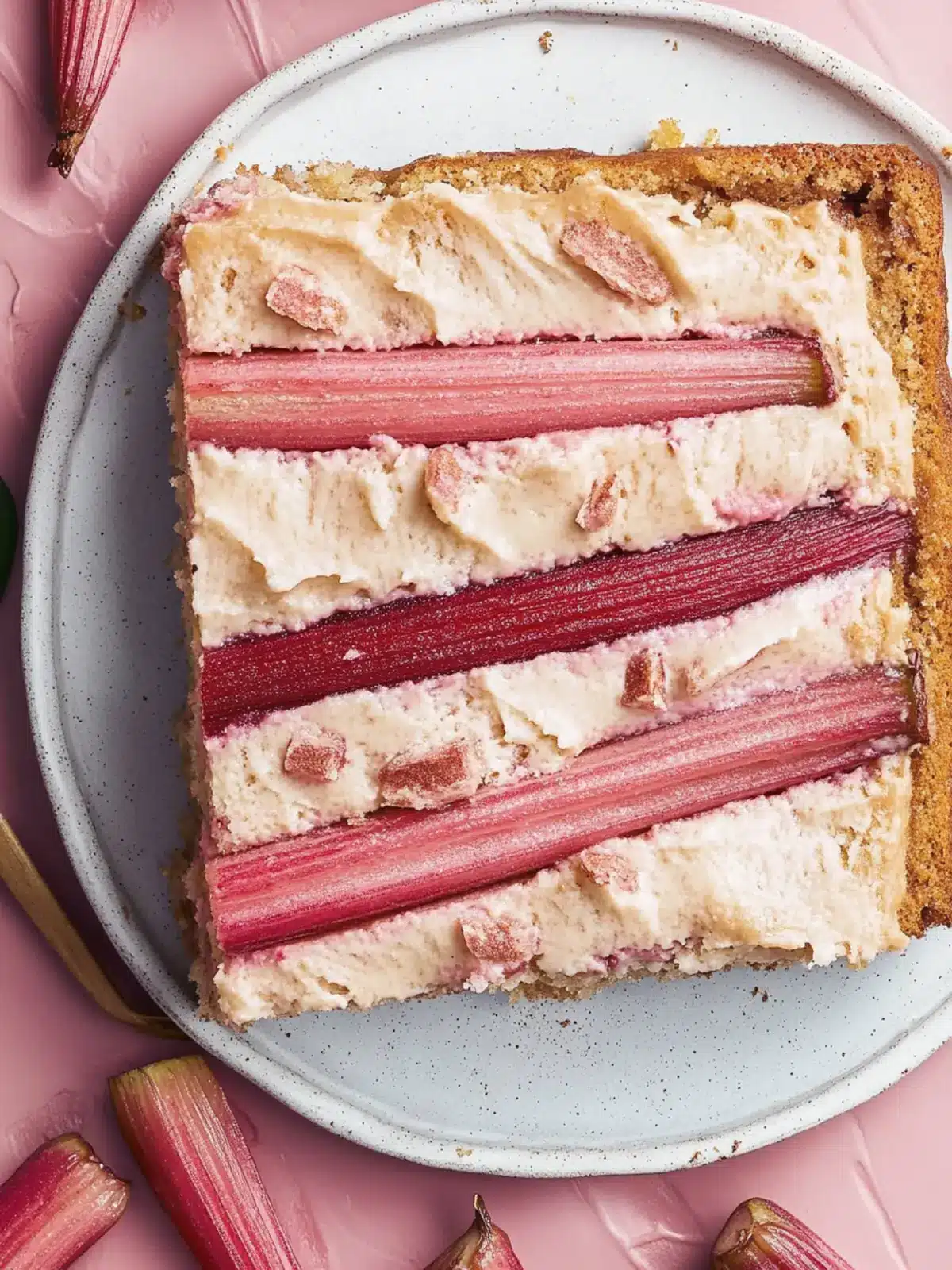 Rhubarb Cake