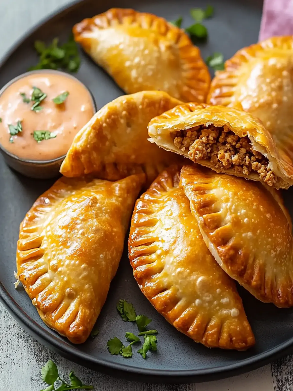 Homemade Ground Turkey Empanadas