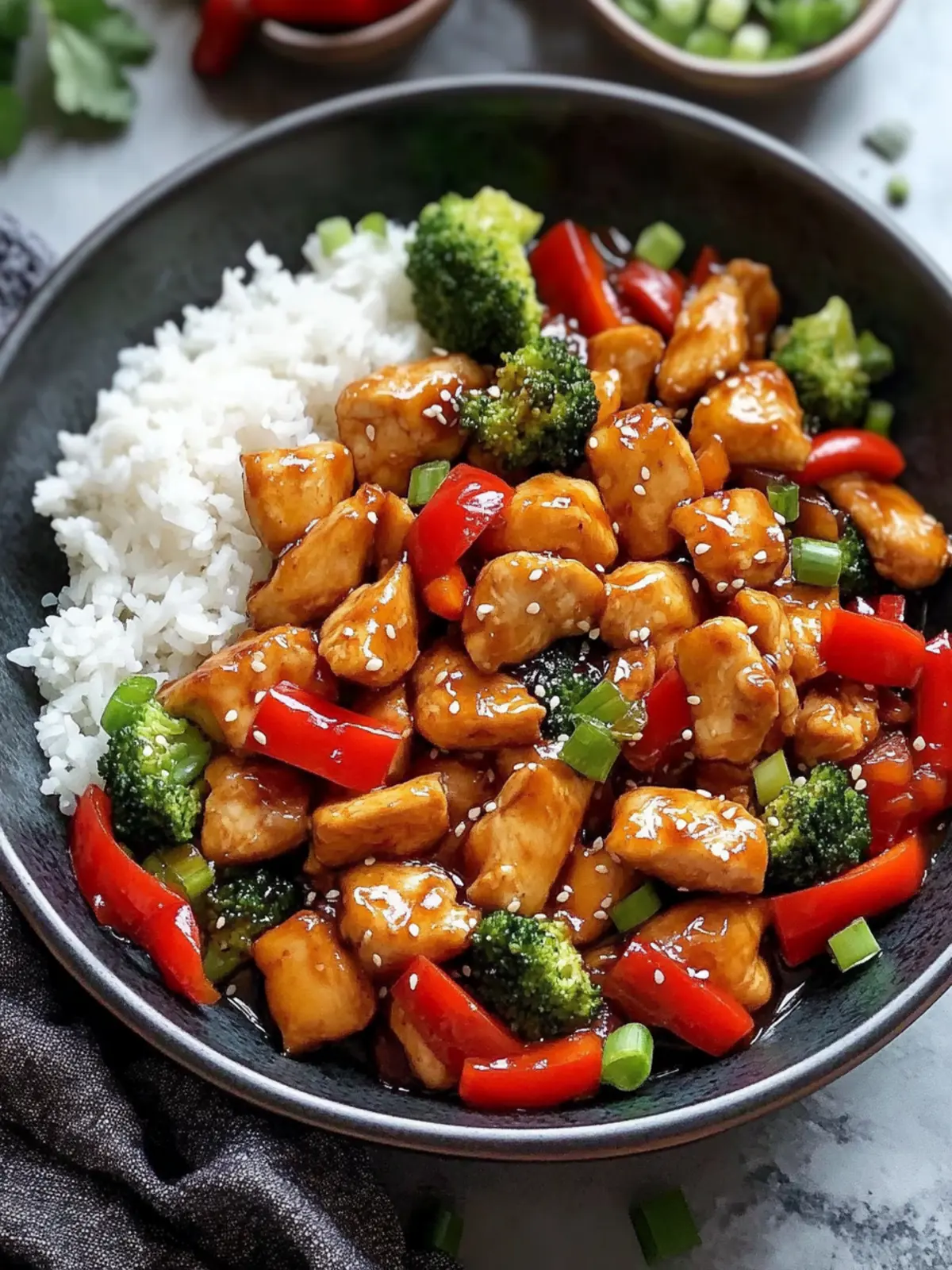 Sticky Teriyaki Chicken Stir-Fry