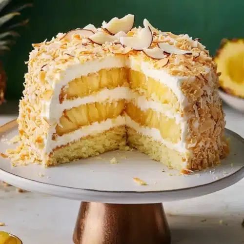 Pineapple Coconut Cake