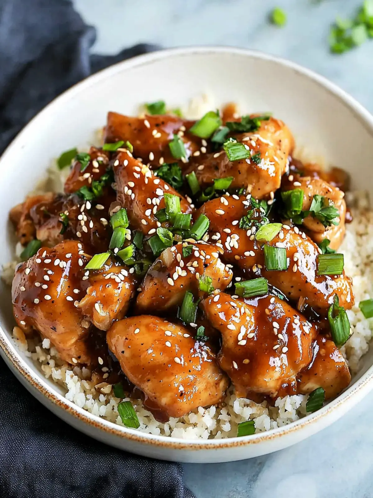 Slow Cooker Honey Garlic Chicken