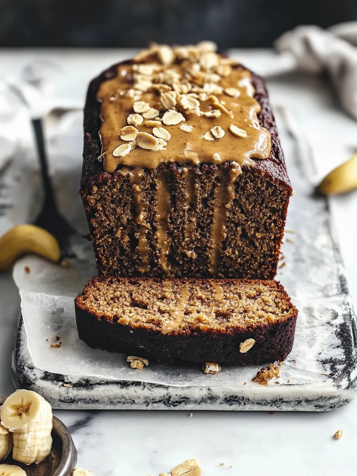 Moist Peanut Butter Banana Bread That Will Change Mornings