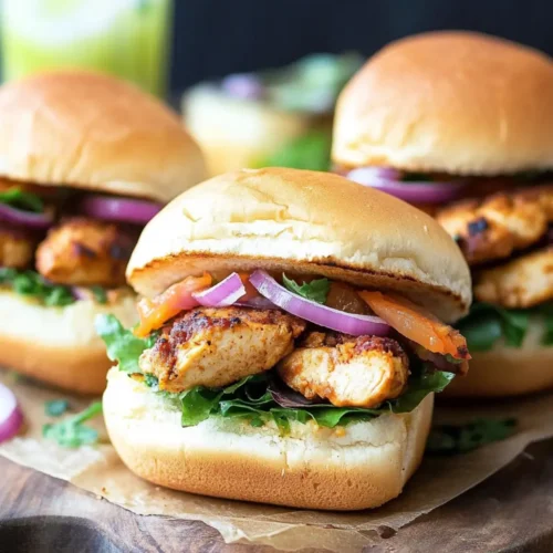 Chicken Shawarma Sliders