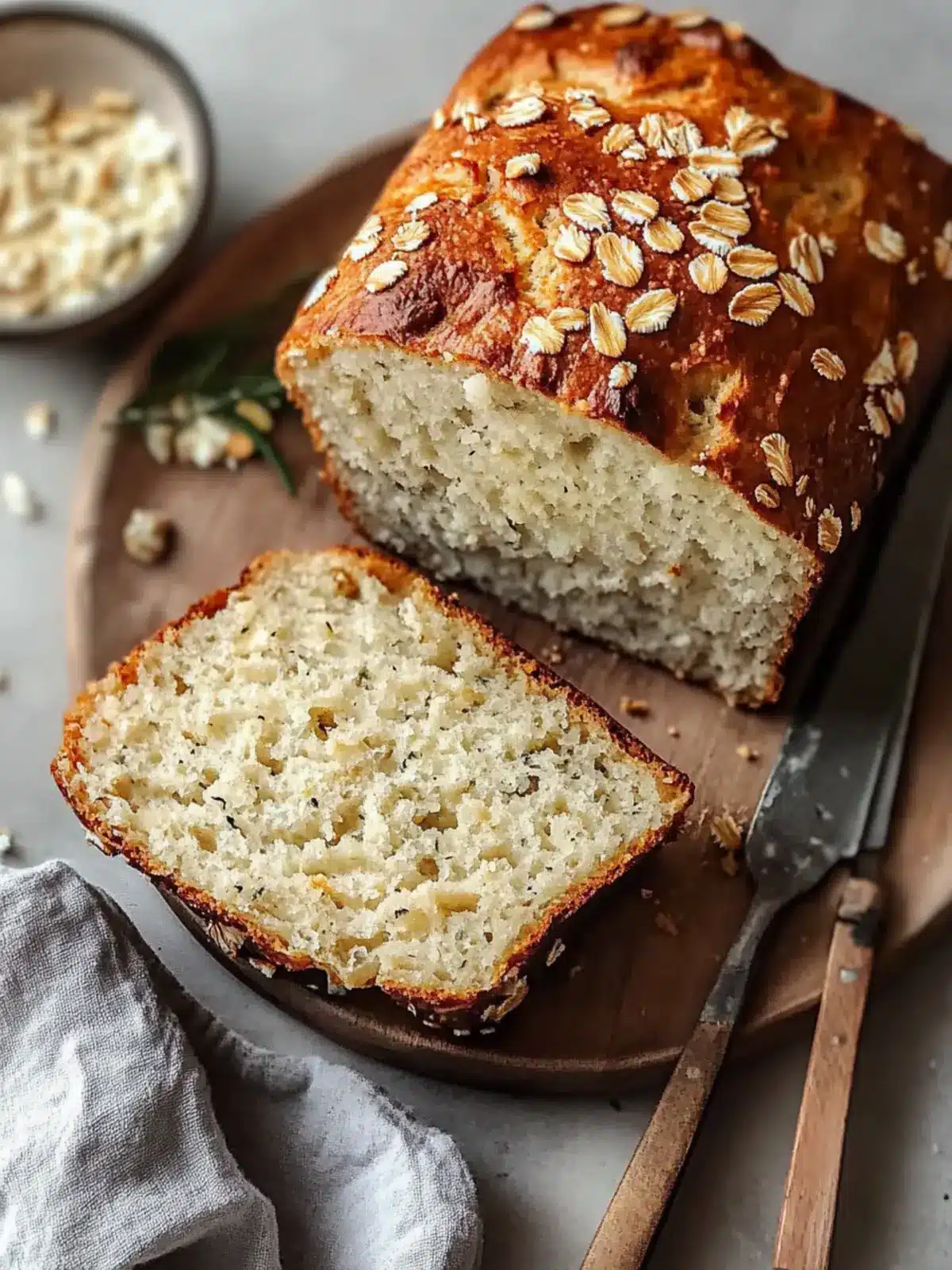 Gluten-Free Cottage Cheese Bread
