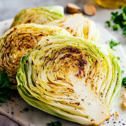Air Fryer Cabbage