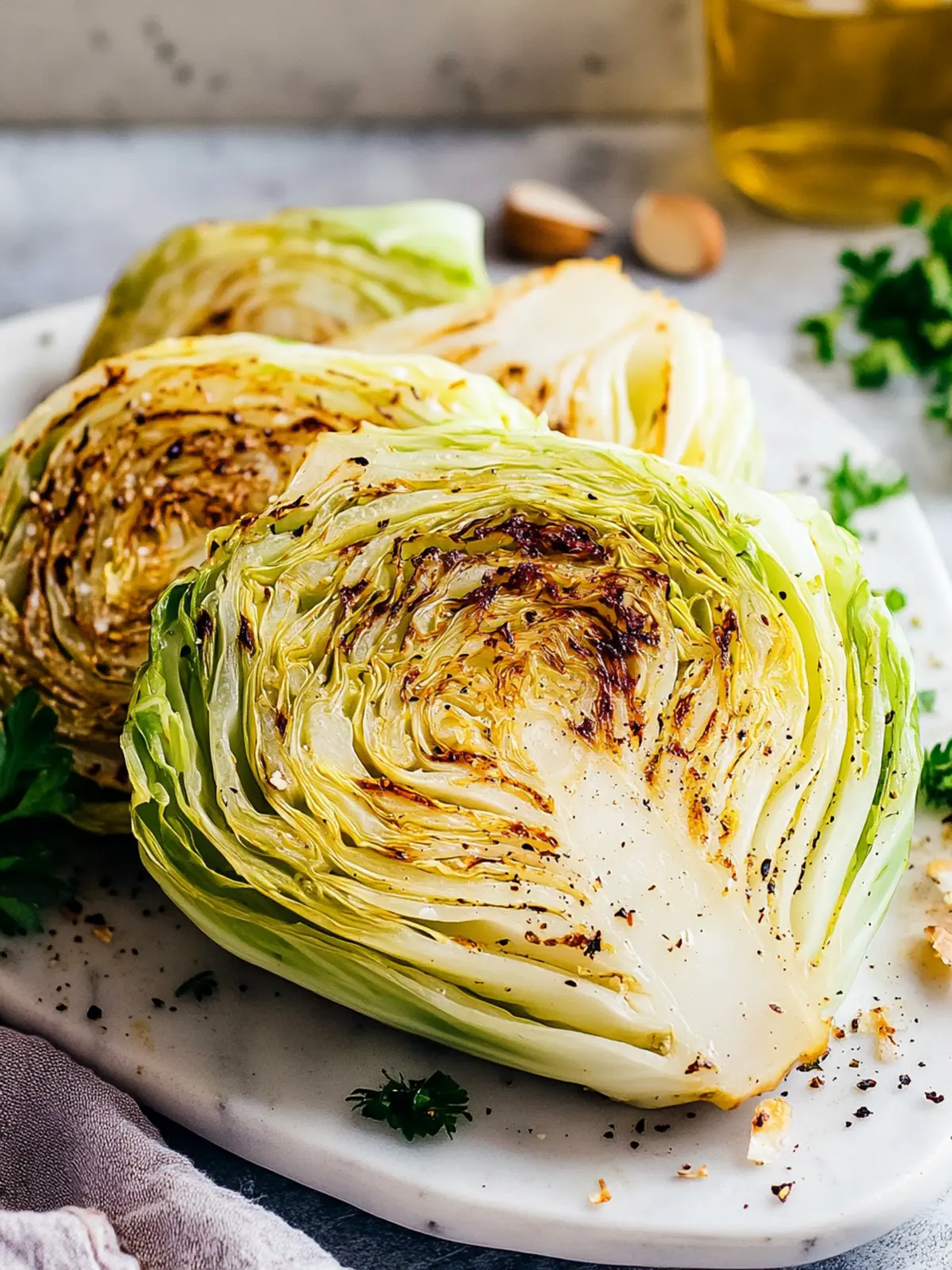 Air Fryer Cabbage