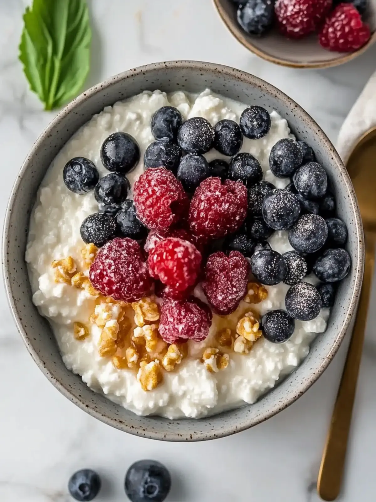 Simple Keto Cottage Cheese Bowl