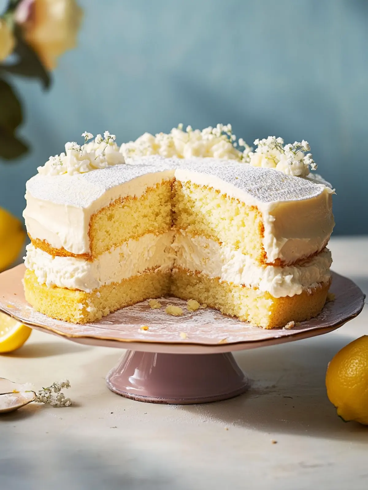 Lemon Cream Cake