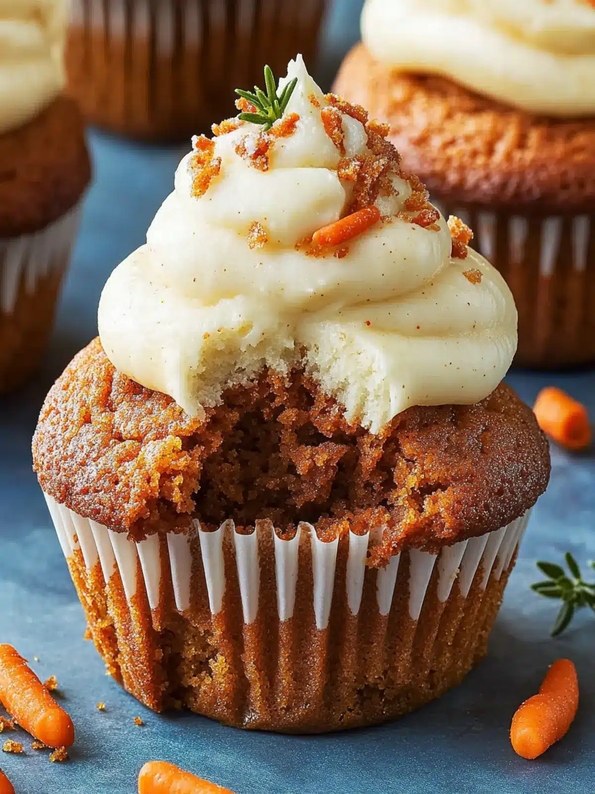 Carrot Cake Cupcakes