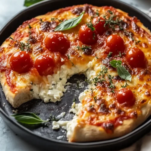 Best Cottage Cheese Pizza Bowl
