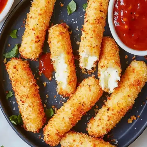 Air Fryer Mozzarella Sticks