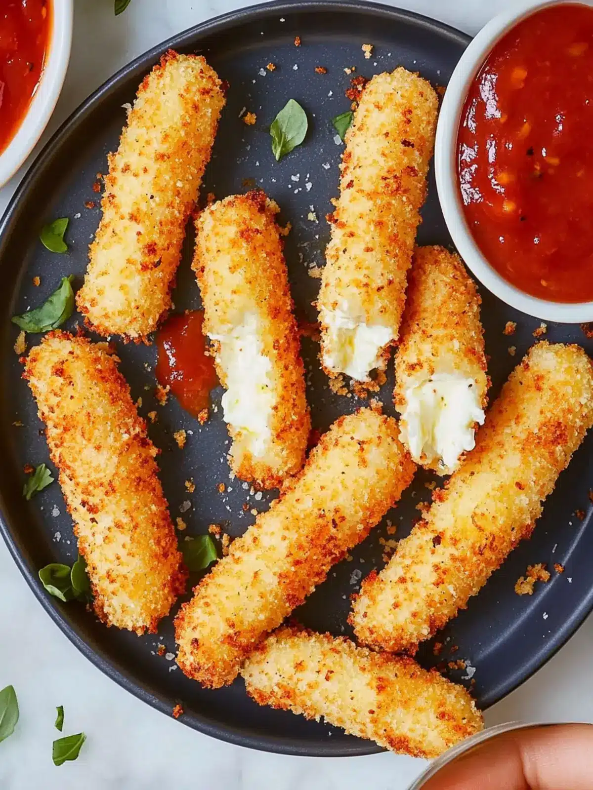 Irresistible Air Fryer Mozzarella Sticks Your Guests Will Love