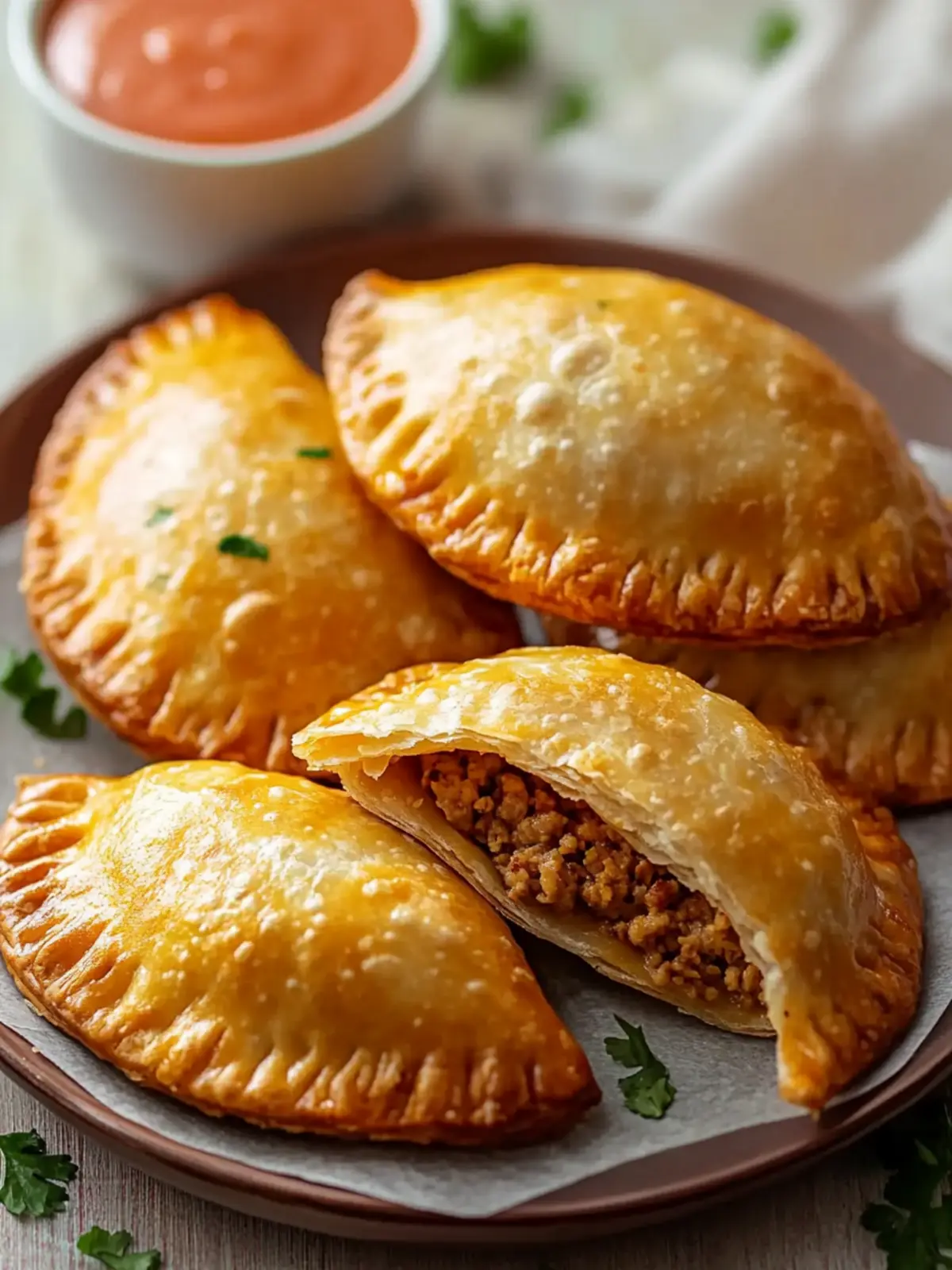 Homemade Ground Turkey Empanadas