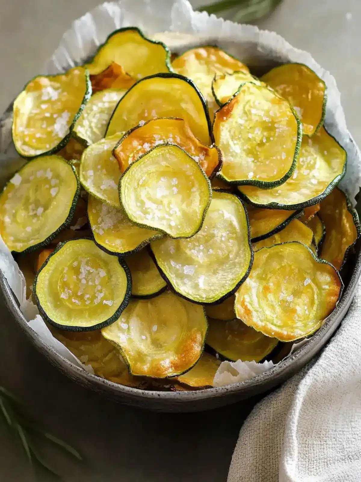 Best Salt and Vinegar Zucchini Chips