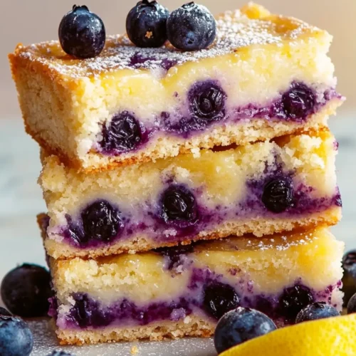 Lemon Blueberry Bar