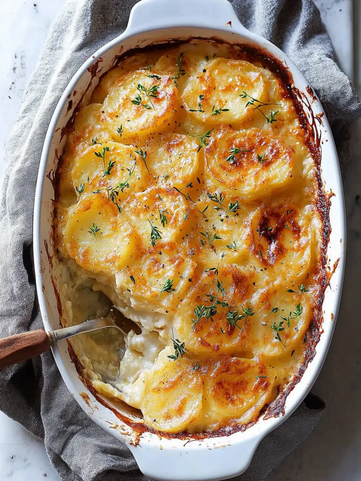 scalloped potatoes