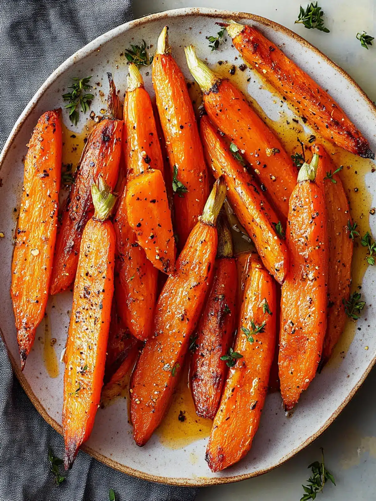 Roasted Carrots with Honey – A Sweet, Healthy Delight