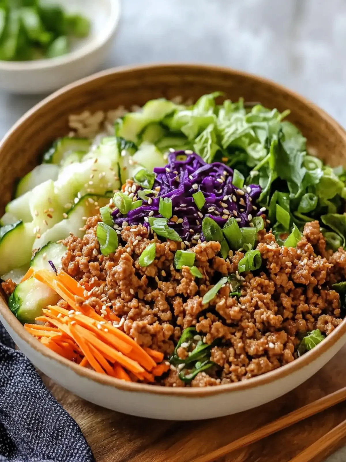 Dairy-Free Ground Turkey Egg Roll in a Bowl