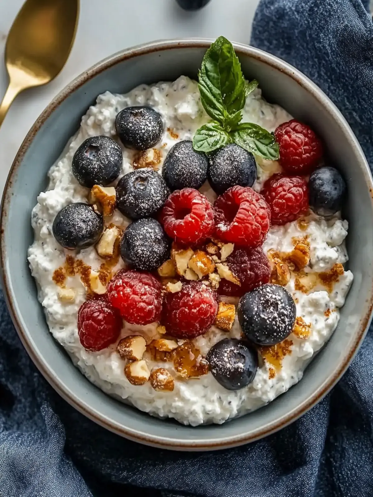 Simple Keto Cottage Cheese Bowl