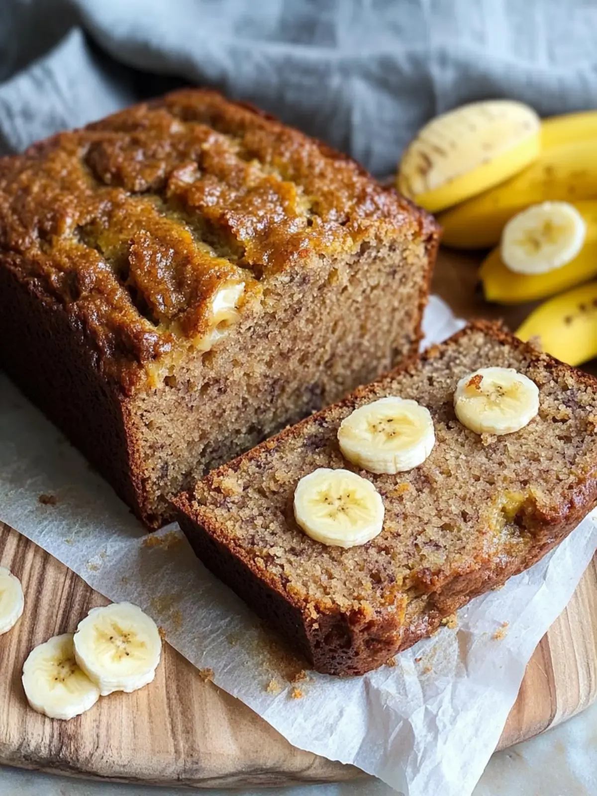 High-Protein Banana Bread for a Nutritious Snack Delight