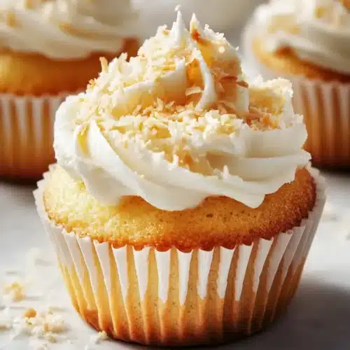 Coconut Cream Cupcakes