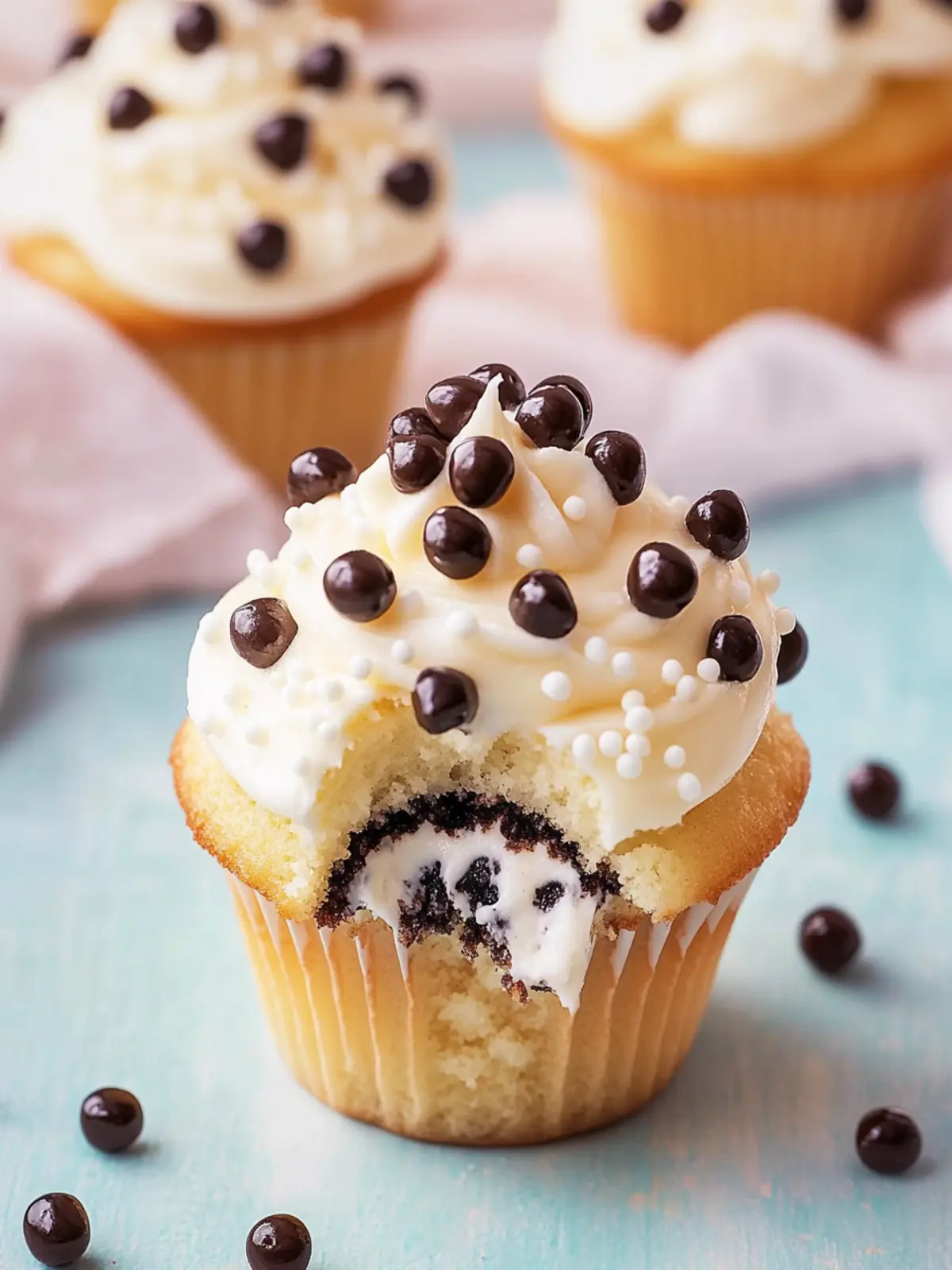 Cannoli Cupcakes