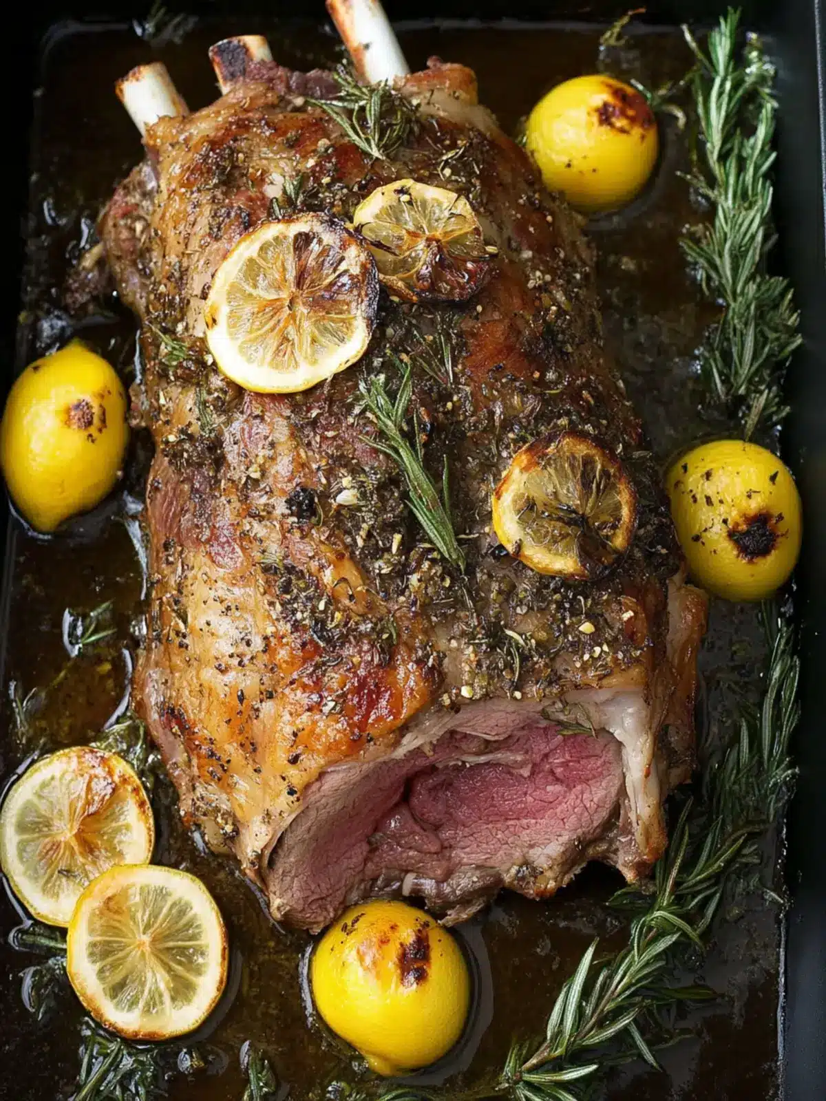 roasted leg of lamb recipe